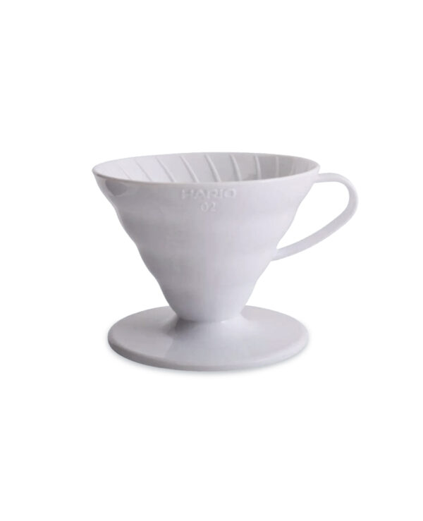 Hario V60-02 Ceramic Coffee Dripper White