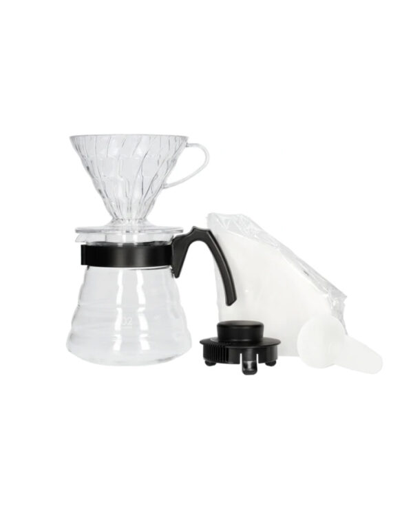 Hario V60 Craft Coffee Maker - dripper + server + filters