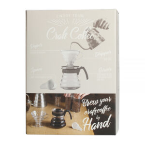 Hario V60 Craft Coffee Maker - dripper + server + filters - Image 4